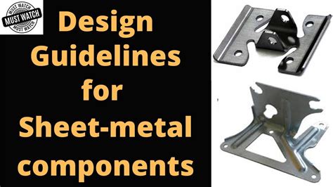 producing sheet metal parts in a garage|sheet metal parts design guide.